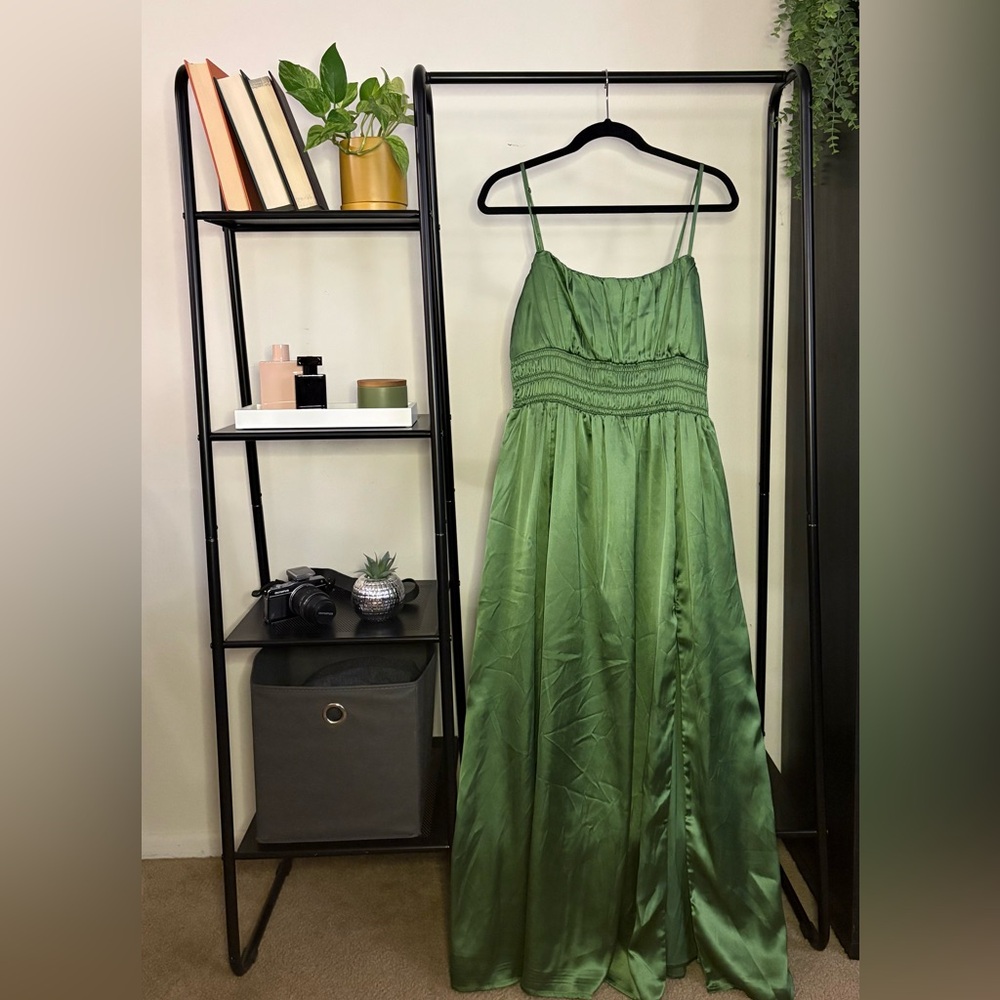 Abercrombie Green Maxi Dress